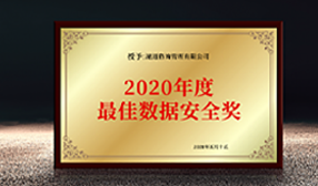 最佳數(shù)據(jù)安全獎